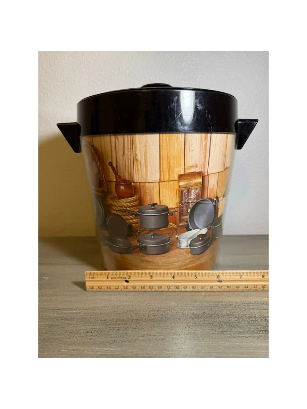 vintage West Bend Thermo-Serv insulated ice bucket Pots, Pans, and Camp Cooking